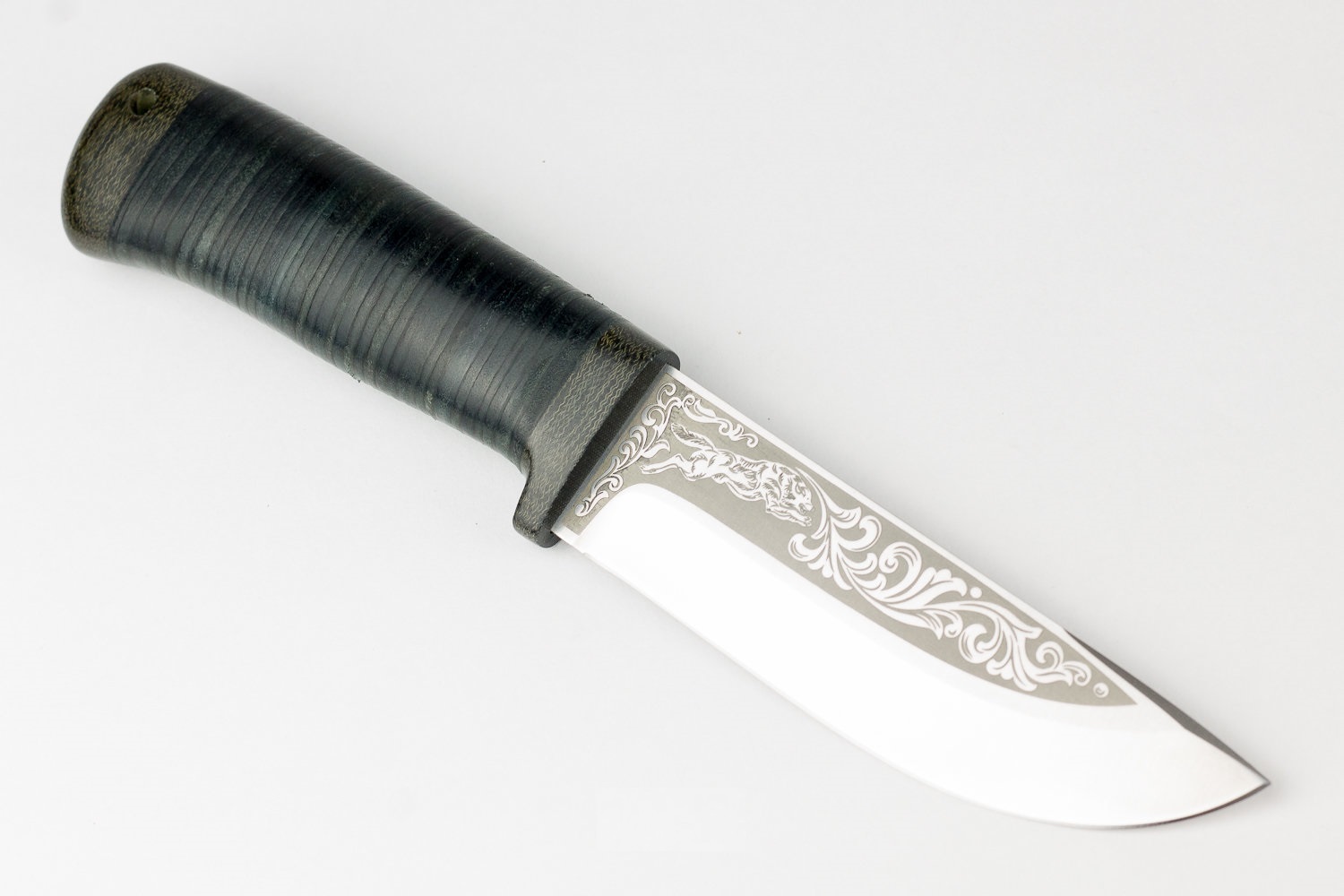 Нож "Клычок-2" (кожа), 100*13