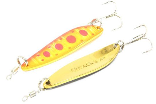 Блесна DAIWA Laser Chinook Gold Forest, 14 г, 60 мм