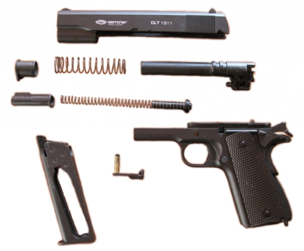Пистолет пневматический CLT 1911, к.4,5мм