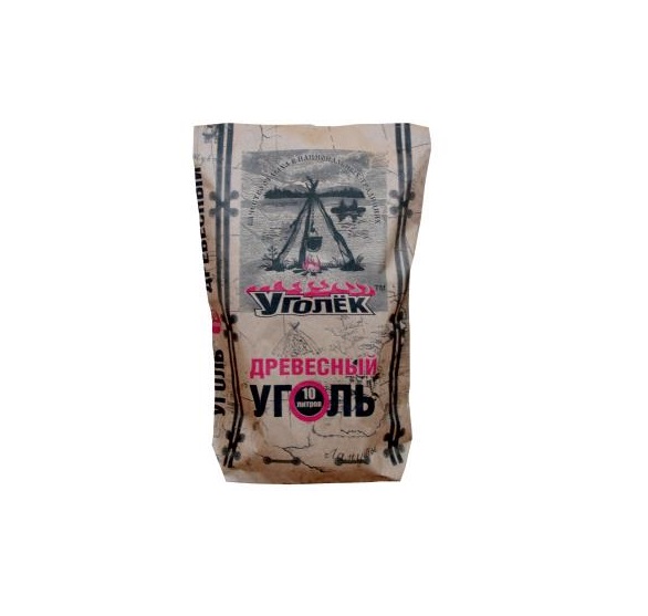Русский отдых Уголь древесный 10л