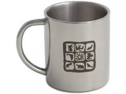 Термо-кружка из нерж. стали 280 мл "Квадрат"