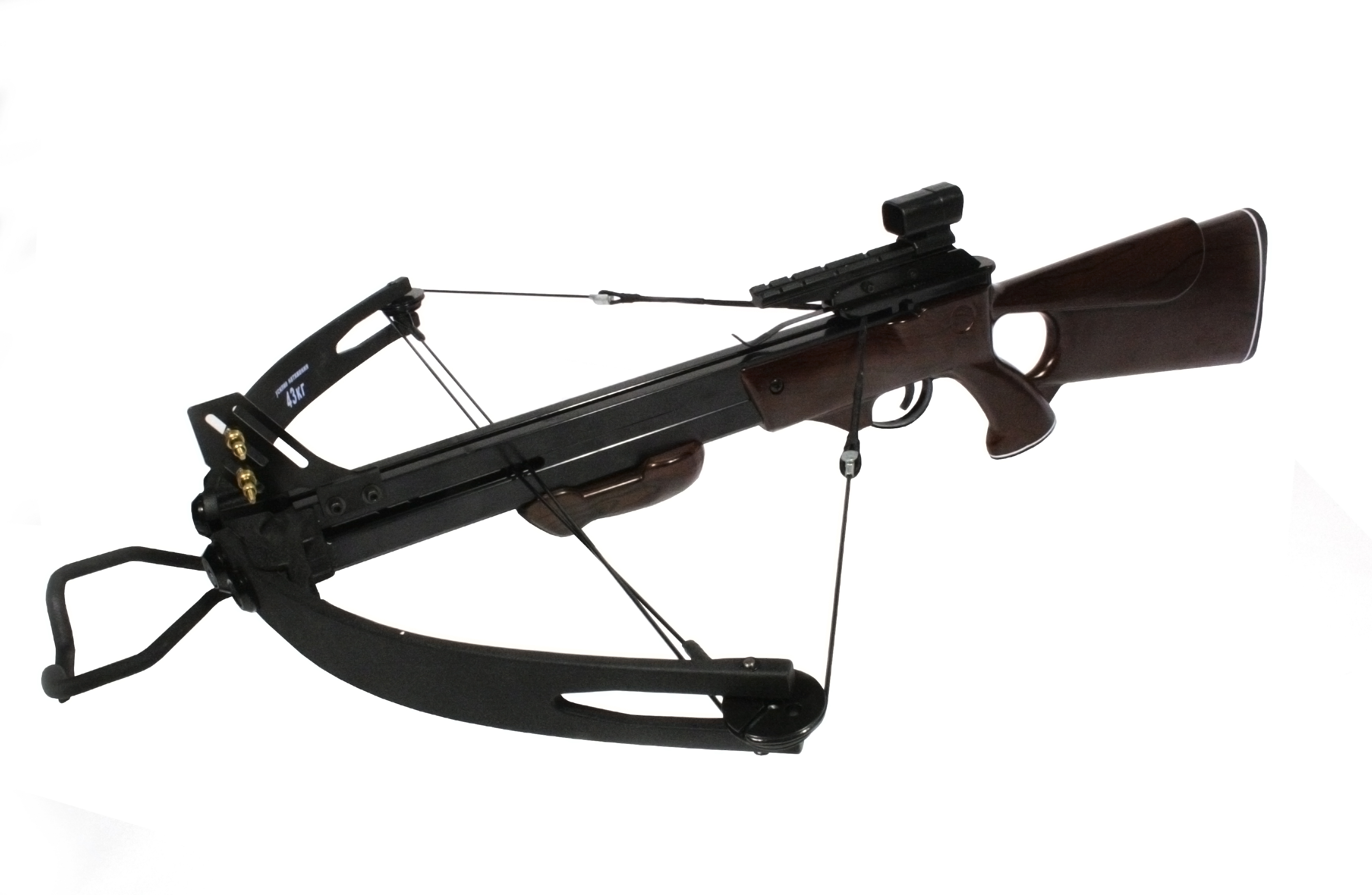 Арбалет блочный "Кайман" (пластик под дерево) 43кг