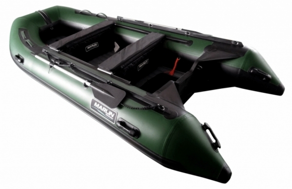 Лодка MD-420 (green/black) AIR, 7 местная