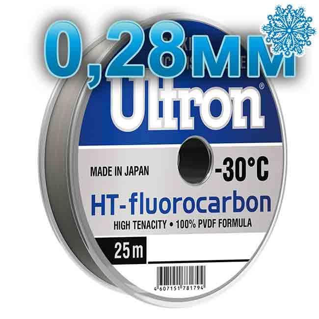 Леска Fluorocarbon, 0,27мм, 7кг 25м